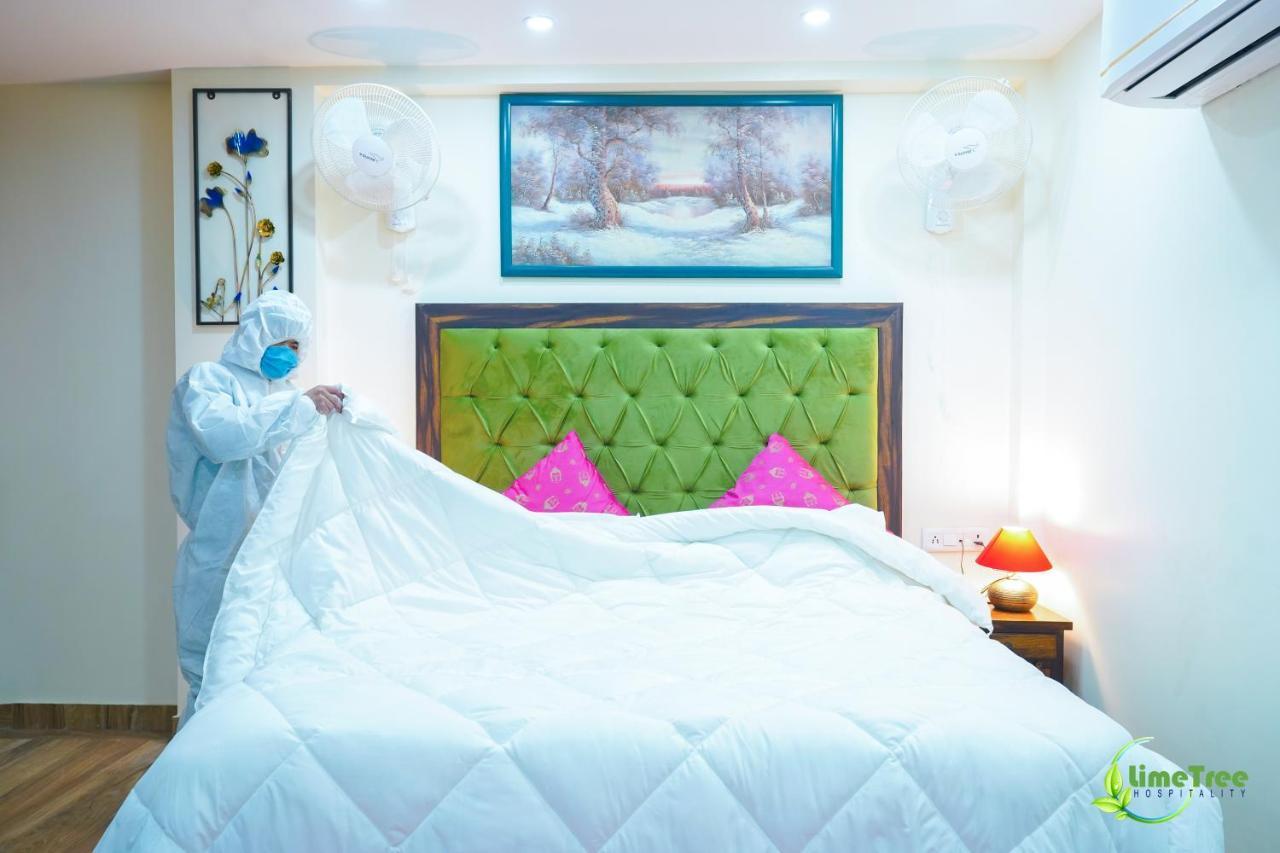 Lime Tree Hotel Near 32Nd Avenue Sector 29 古尔冈 外观 照片
